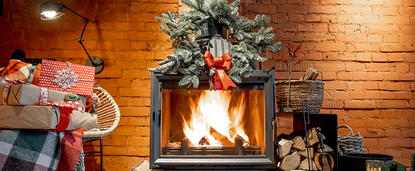 Travis Industries Linear Gas Fireplace Installation in St. Joseph, Missouri