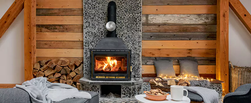 Thelin Hearth Products Direct Vent Gas Stove Fireplace Inspection in St. Joseph, Missouri